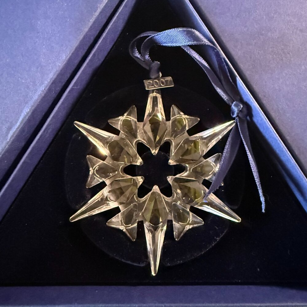 Swarovski Christmas Ornament 2007